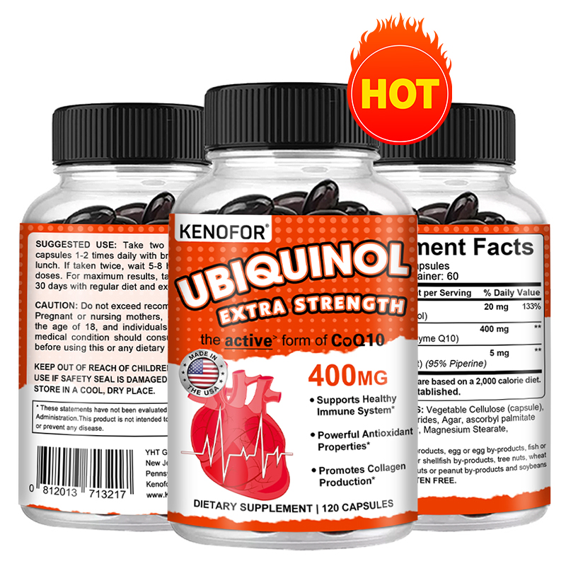 Coq10 Ubiquinol Softgel - Ubiquinol CoQ10 400 mg di capsule