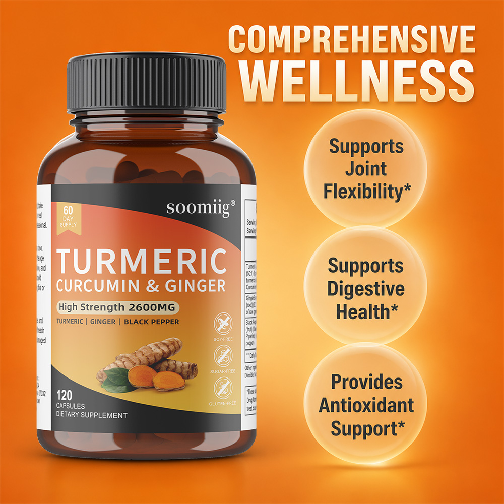 Capsule di Curcuma, Zenzero e  - Turmeric Curcumin Capsule recensione e prezzo